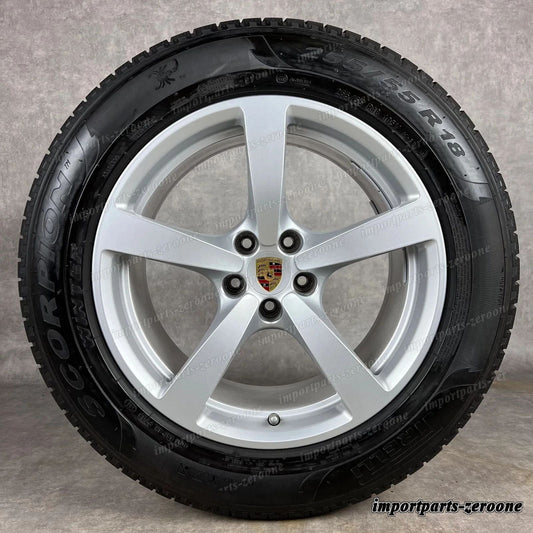 ウィンターセット ポルシェ マカン II 18インチ ホイール 純正es Top 2.0 S Disel 2021　-2084