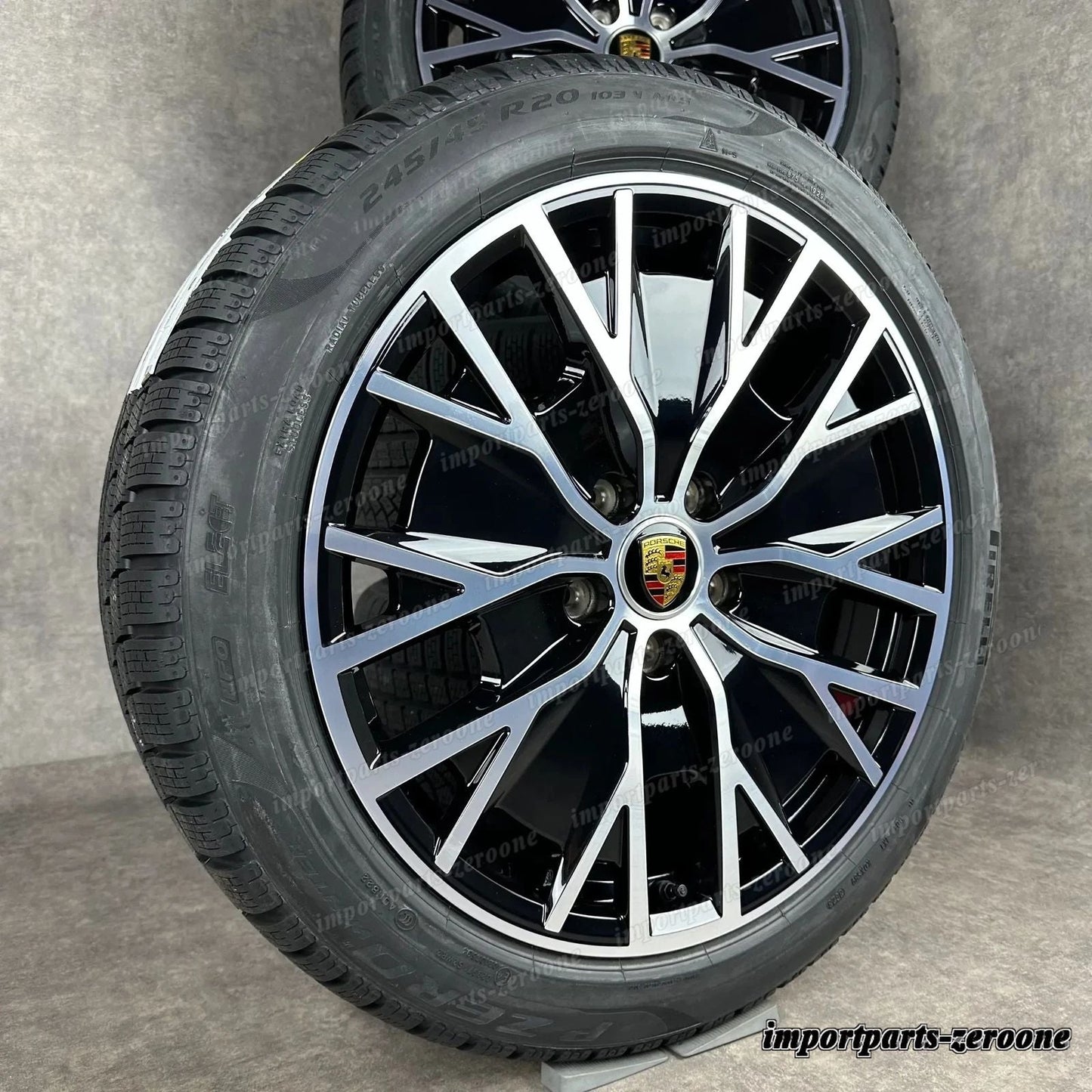 Ruote Invernali ポルシェ タイカン 20 インチ 純正e ターボ S Aero Cross Moto Turismo　-2094