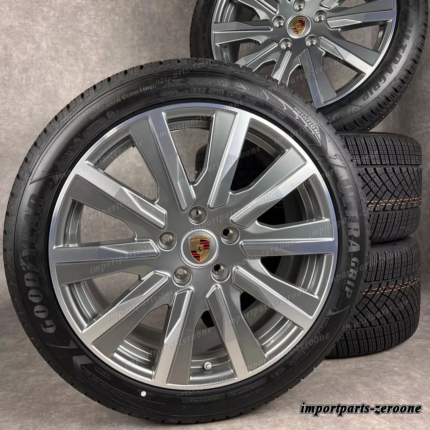 冬用 ポルシェ タイカン J1-2 20インチ 純正 Tequipment ホイール 新品 9J1073603GG　-2112