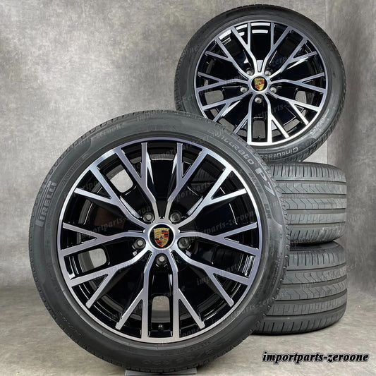 Ruedas de Verano ポルシェ タイカン 20インチ 純正 ターボ S Aero Cross Turismo　-2124