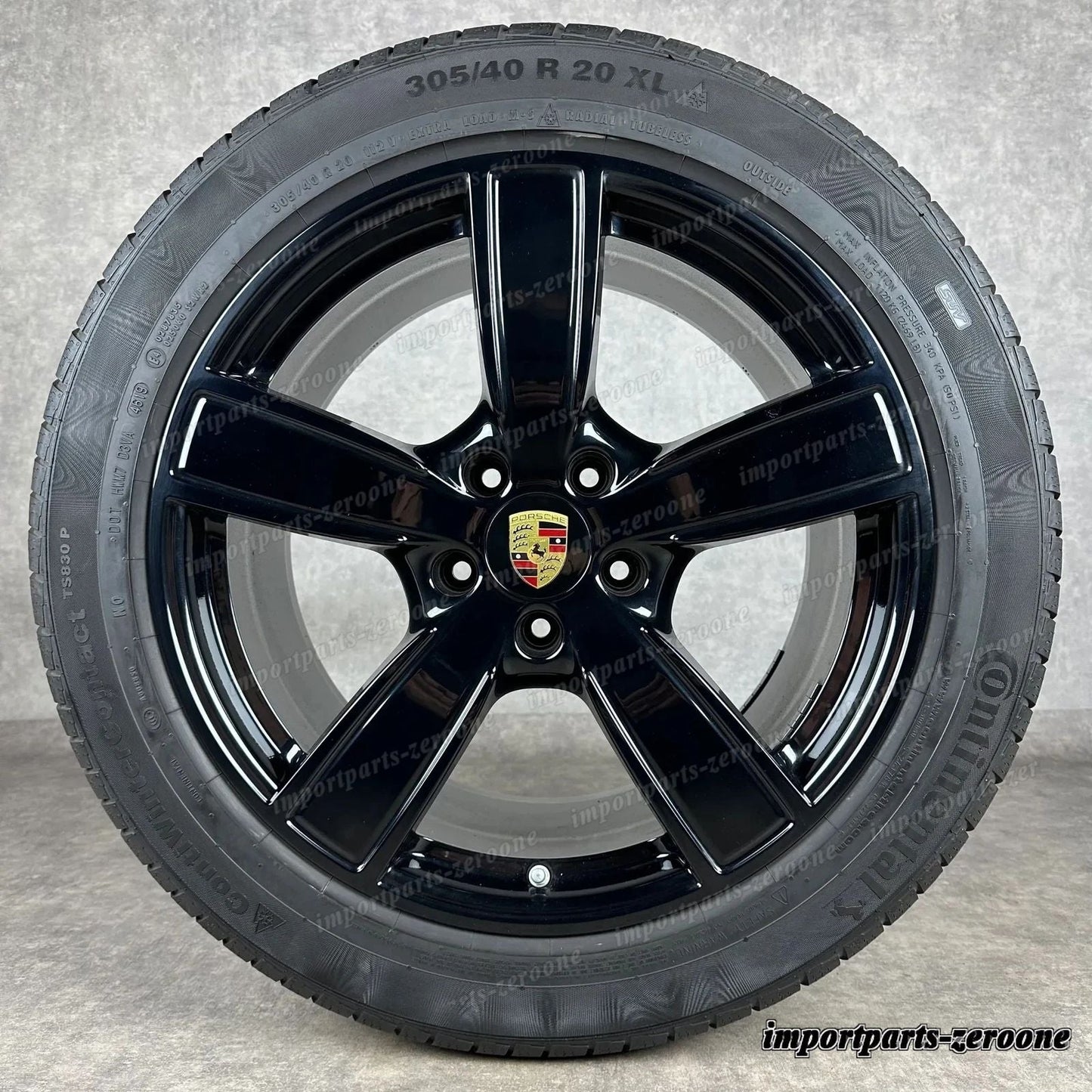冬用 ポルシェ カイエン Coup E3 20インチ 純正 Sport Classic 9Y0044630D　-2137