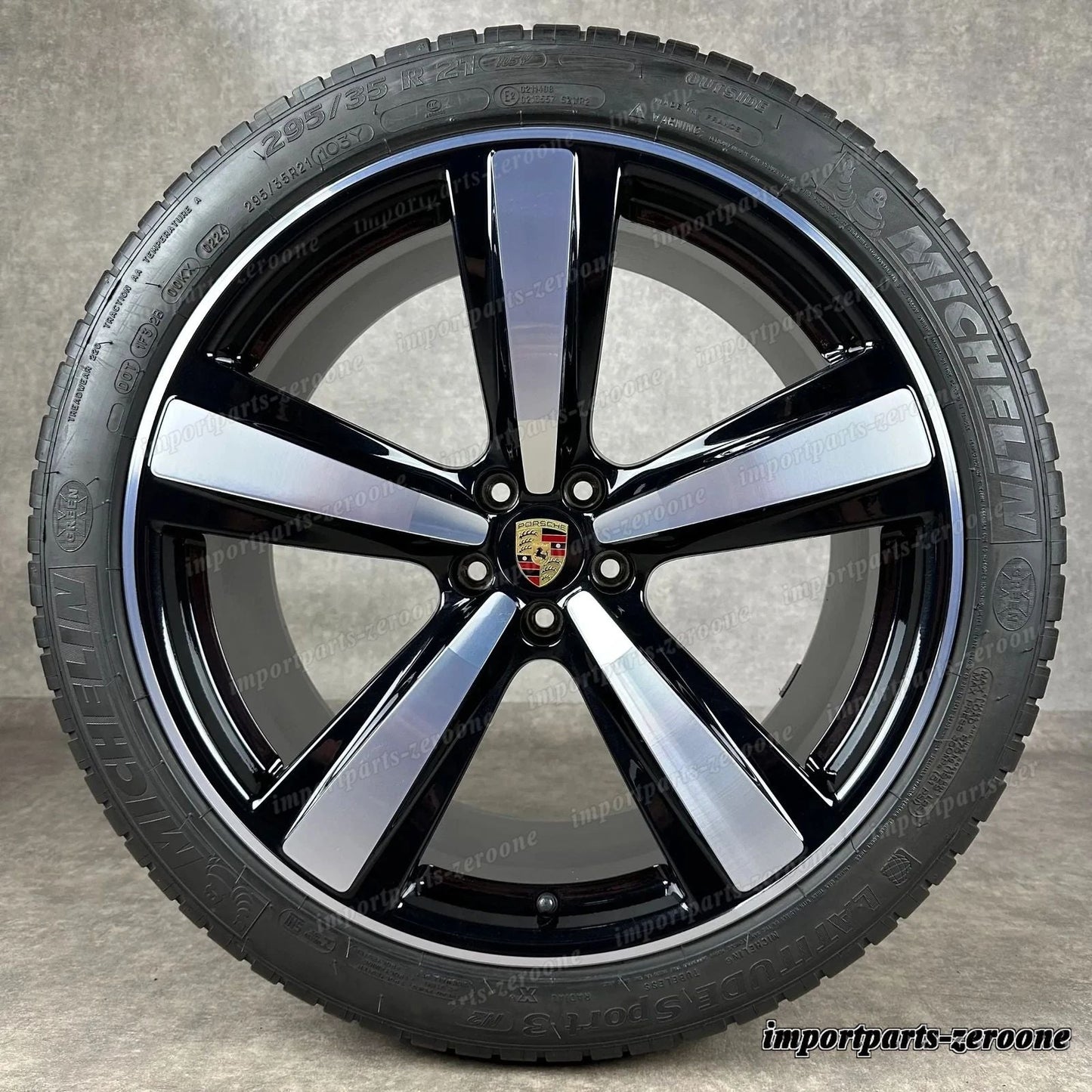 Ruote ポルシェ マカン III 純正e 21 インチ Esclusivi Design Cerchioni GTS 95B Top　-2156