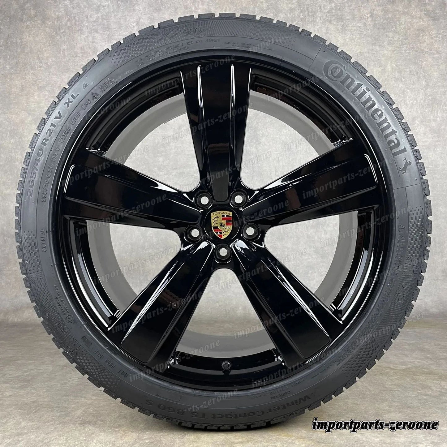 冬用 ポルシェ マカン III 純正 21インチ Exclusive Design S GTS 95B044669L　-2161