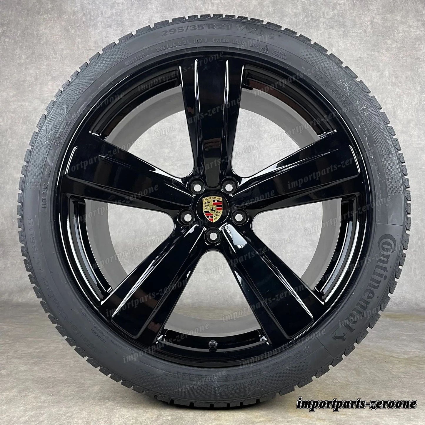 冬用 ポルシェ マカン III 純正 21インチ Exclusive Design S GTS 95B044669L　-2161