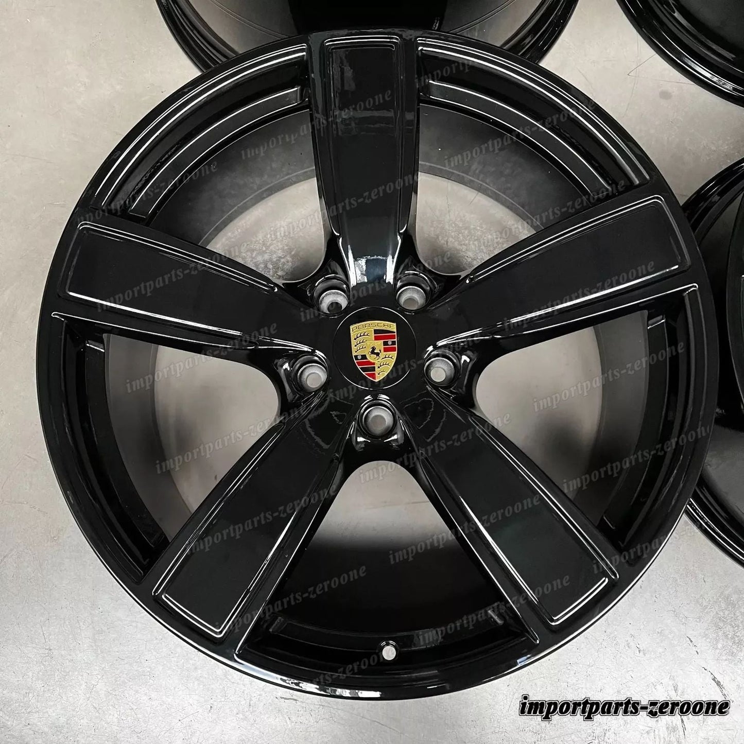 純正e ポルシェ カイエン Coupe E3 22 インチ Sport Classic Cerchi ターボ S GTS Hybrid　-2162