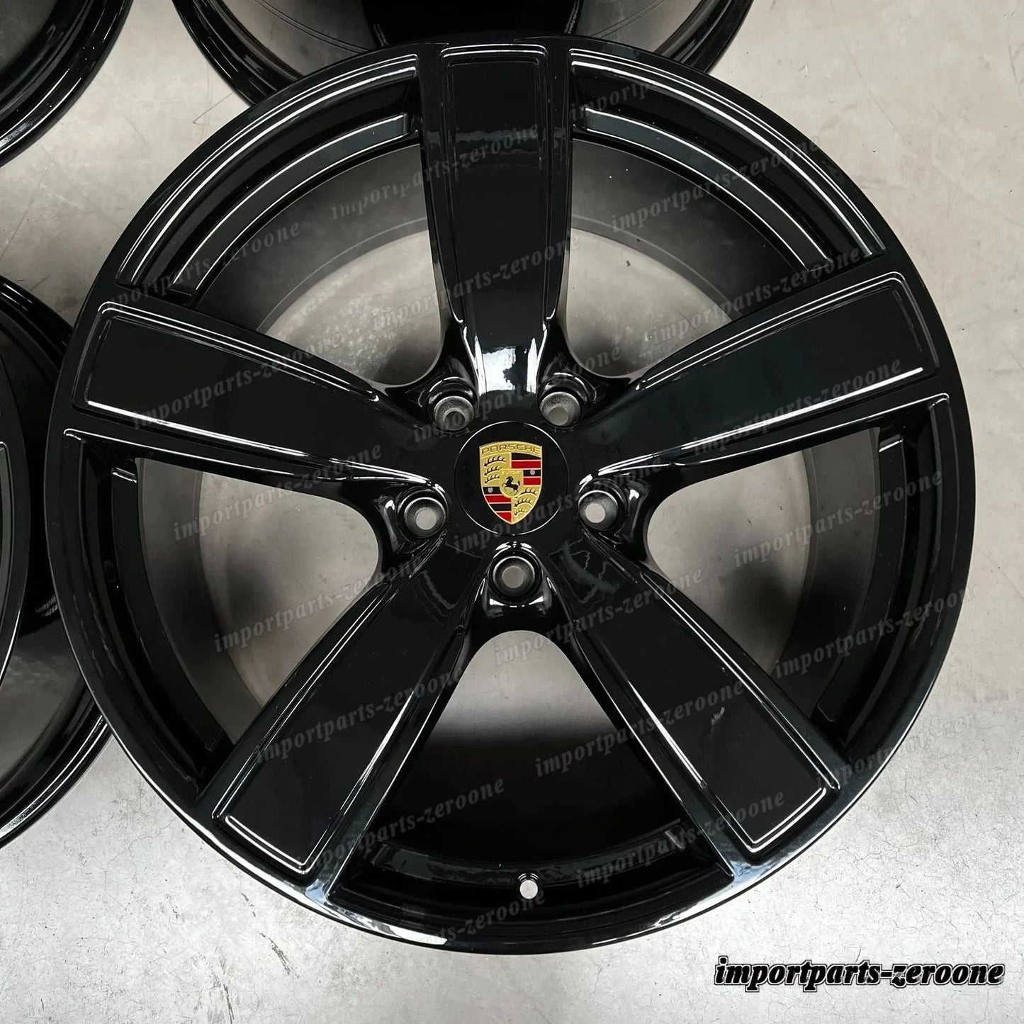 純正e ポルシェ カイエン Coupe E3 22 インチ Sport Classic Cerchi ターボ S GTS Hybrid　-2162