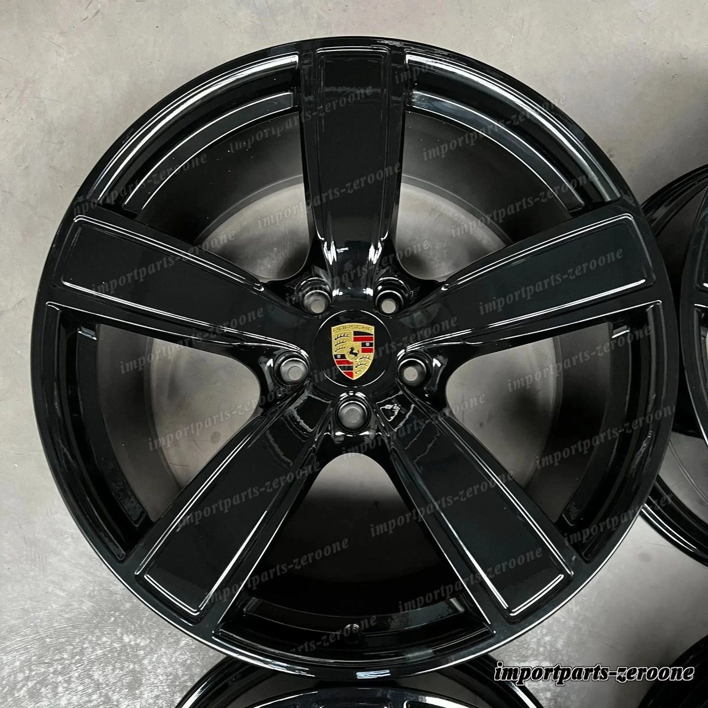 純正e ポルシェ カイエン Coupe E3 22 インチ Sport Classic Cerchi ターボ S GTS Hybrid　-2162