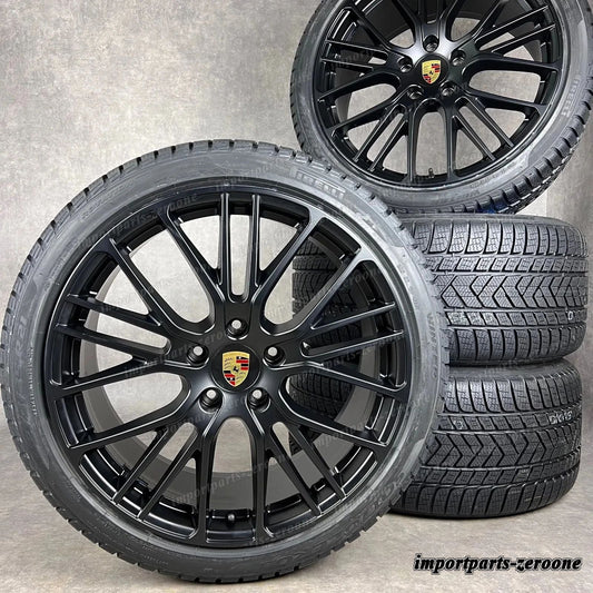ホイール ウィンターセット ポルシェ パナメーラ G2 21 インチ 純正 Exclusive Design 971 GTS　-2163