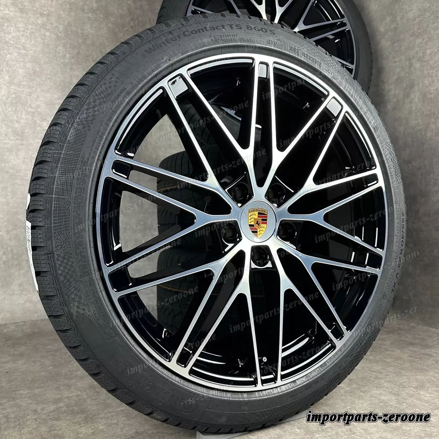 ホイール ポルシェ マカン Ev 22 インチ 純正 Rs Spyder Design ターボ 95C044600H 新品f　-2188