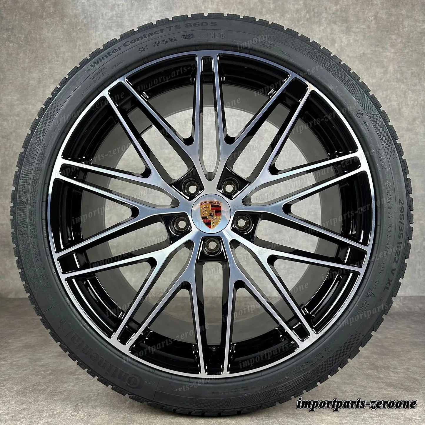 ホイール ポルシェ マカン Ev 22 インチ 純正 Rs Spyder Design ターボ 95C044600H 新品f　-2188