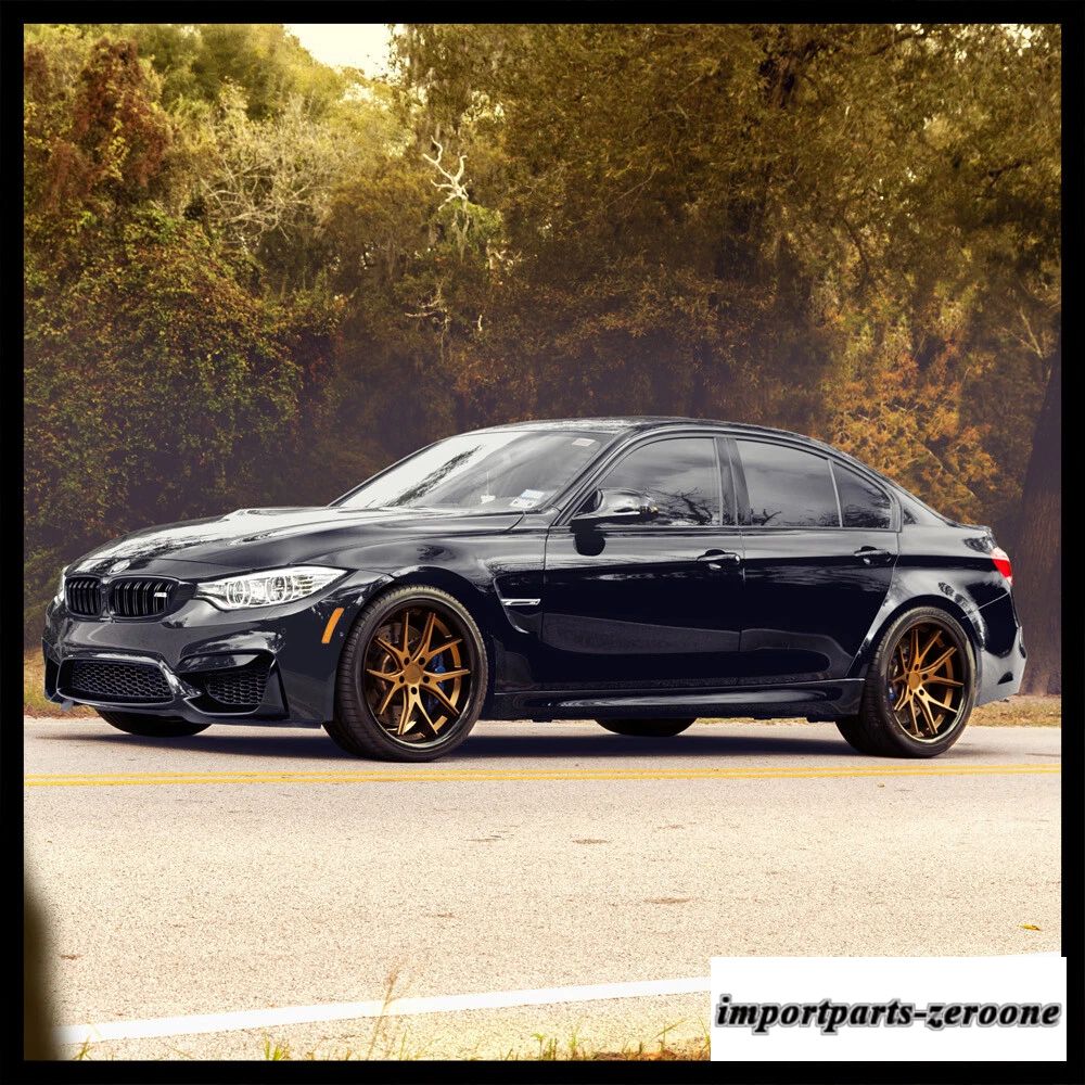 20インチフェラーダ FR2 ブロンズ コンケーブ ホイール リム BMW E63 E64 645 650 に適合　ホイール４本セット　-FRD-1004