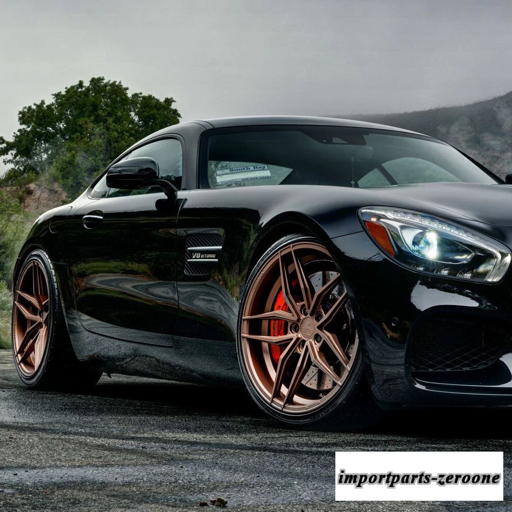 20インチフェラーダ F8-FR5 ブロンズ フォージド コンケーブ ホイール リム メルセデス AMG GT S に適合　ホイール４本セット　-FRD-1013
