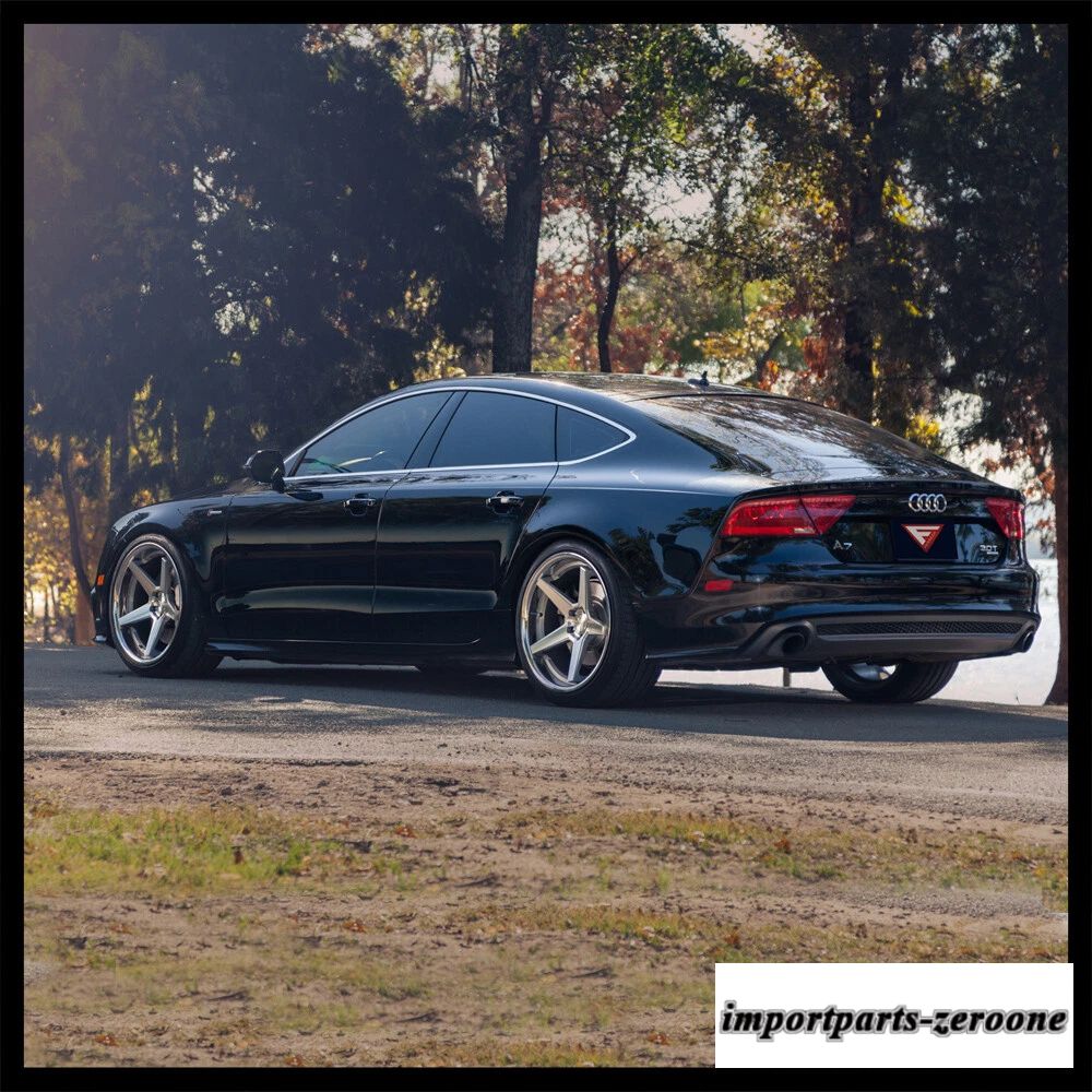 19インチフェラーダ FR3 シルバー 19x9.5 コンケーブホイールリム アウディ B8 A5 S5 に適合　ホイール４本セット　-FRD-1019