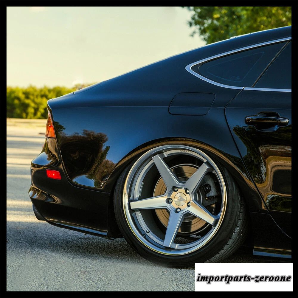 19インチフェラーダ FR3 シルバー 19x9.5 コンケーブホイールリム アウディ B8 A5 S5 に適合　ホイール４本セット　-FRD-1019