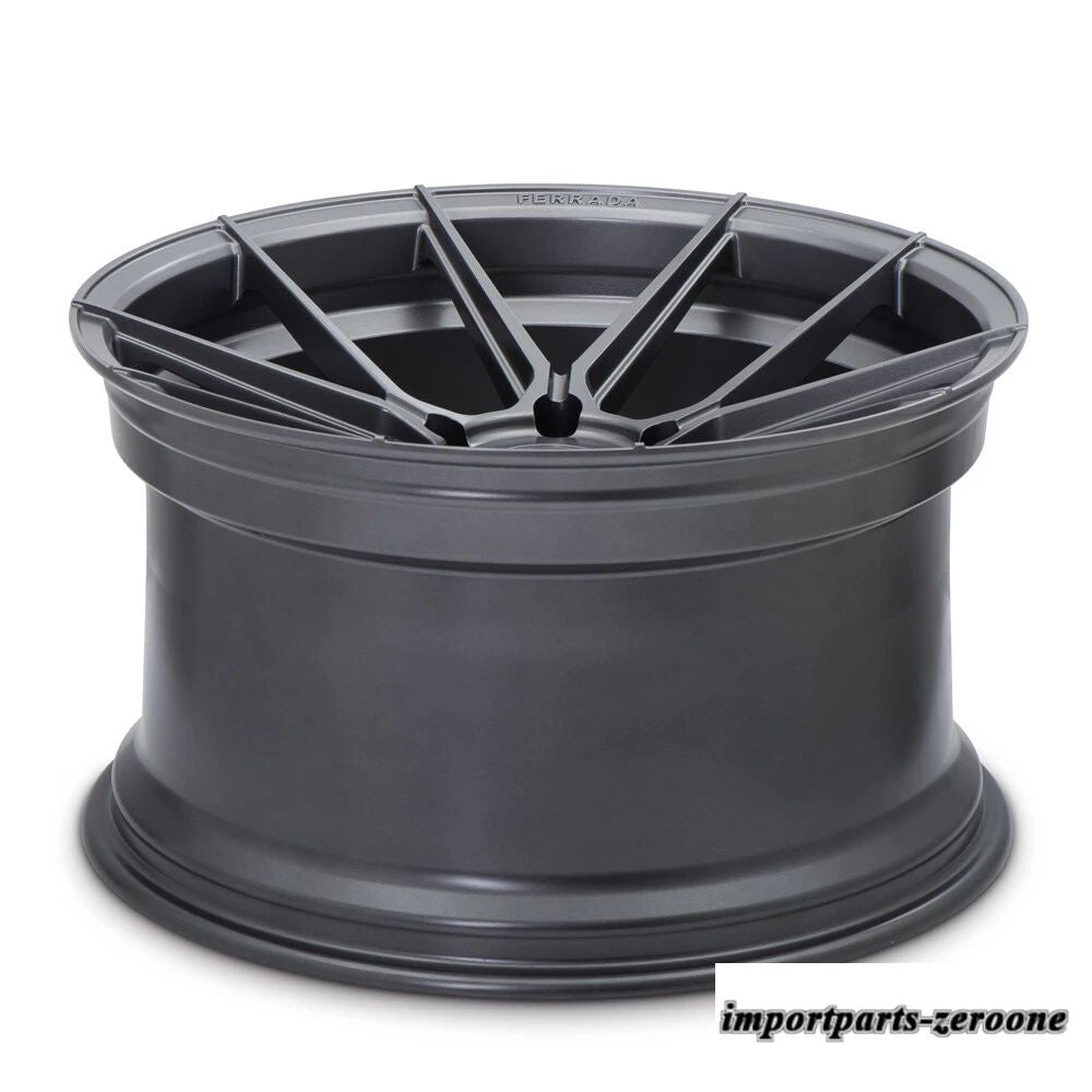 20インチフェラーダ F8-FR8 グラファイト鍛造コンケーブホイールリムbmw F15 X5 に適合　ホイール４本セット　-FRD-1025