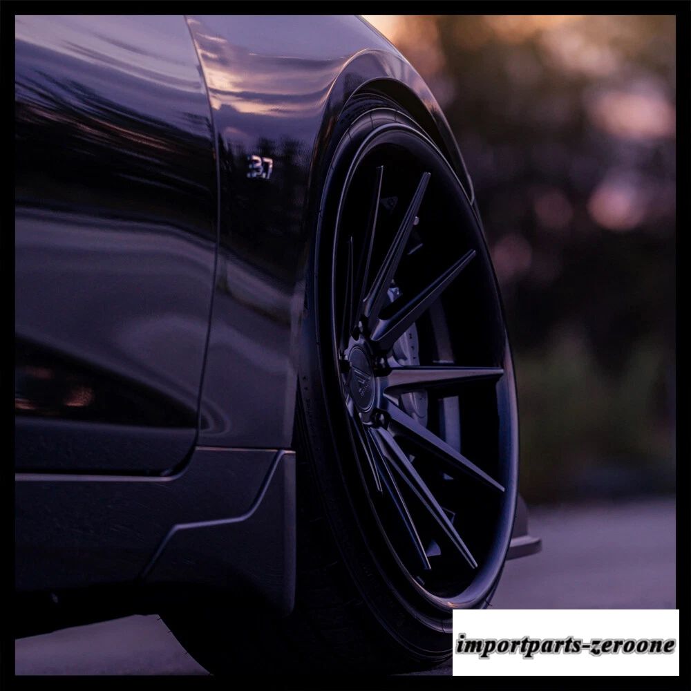 20インチフェラーダ FR4 ブラックコンケーブホイールリムインフィニティ Q50 セダン適合　ホイール４本セット　-FRD-1028