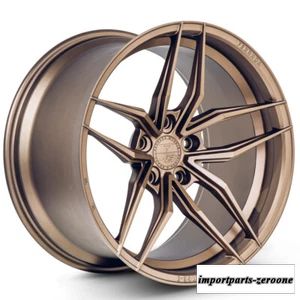 20インチフェラーダ F8-FR5 ブロンズ フォージド コンケーブ ホイール リム アウディ R8 に適合　ホイール４本セット　-FRD-1058