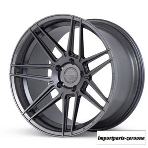 20インチFerrada F8-FR6 20x10 グラファイト鍛造コンケーブホイールリムアウディ A5 S5 に適合　ホイール４本セット　-FRD-1082