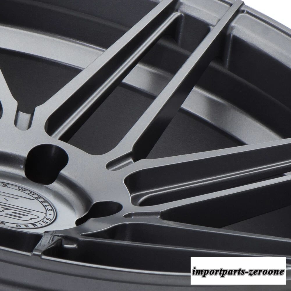 20インチFerrada F8-FR6 20x10 グラファイト鍛造コンケーブホイールリムアウディ A5 S5 に適合　ホイール４本セット　-FRD-1082