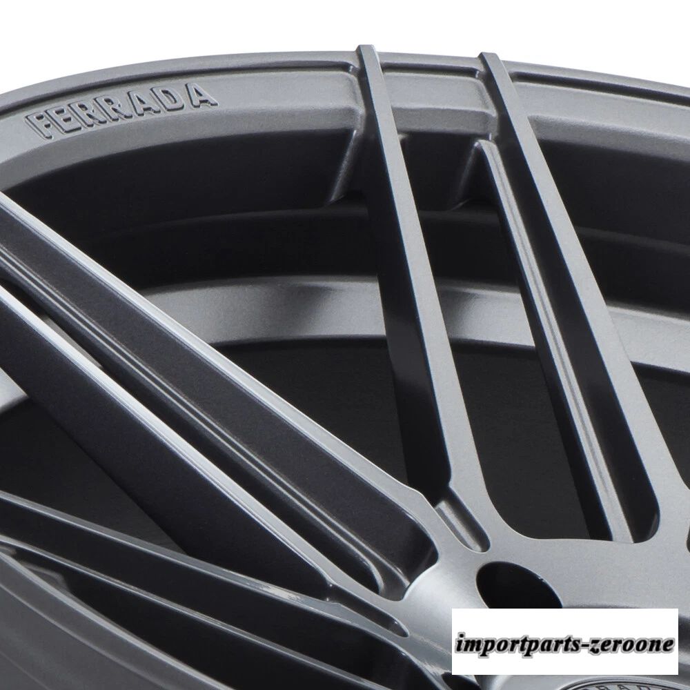 20インチFerrada F8-FR6 20x10 グラファイト鍛造コンケーブホイールリムアウディ A5 S5 に適合　ホイール４本セット　-FRD-1082