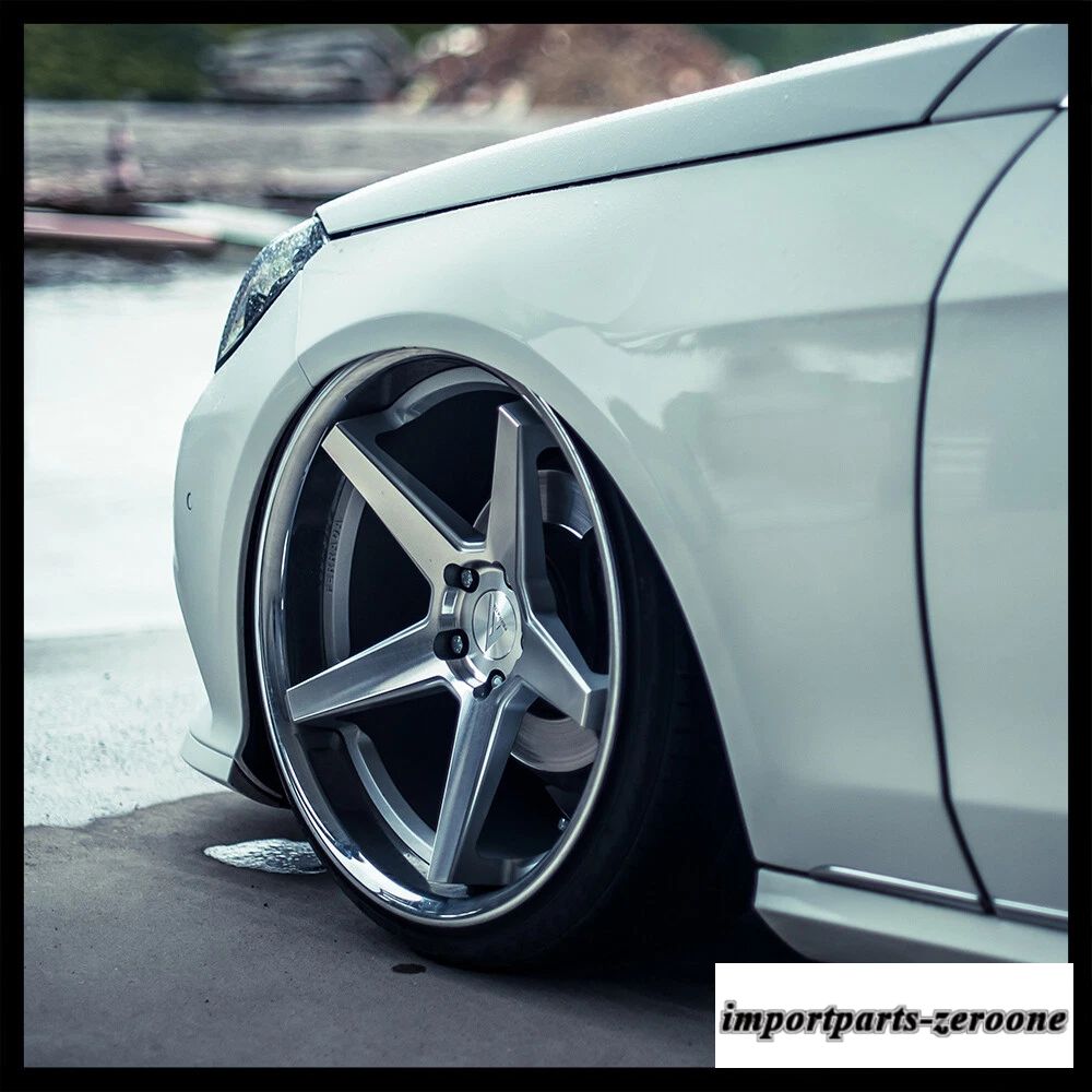 20インチフェラーダ FR3 シルバー コンケーブ ホイール リム ベンツ W211 E350 E500 E55 に適合　ホイール４本セット　-FRD-1099