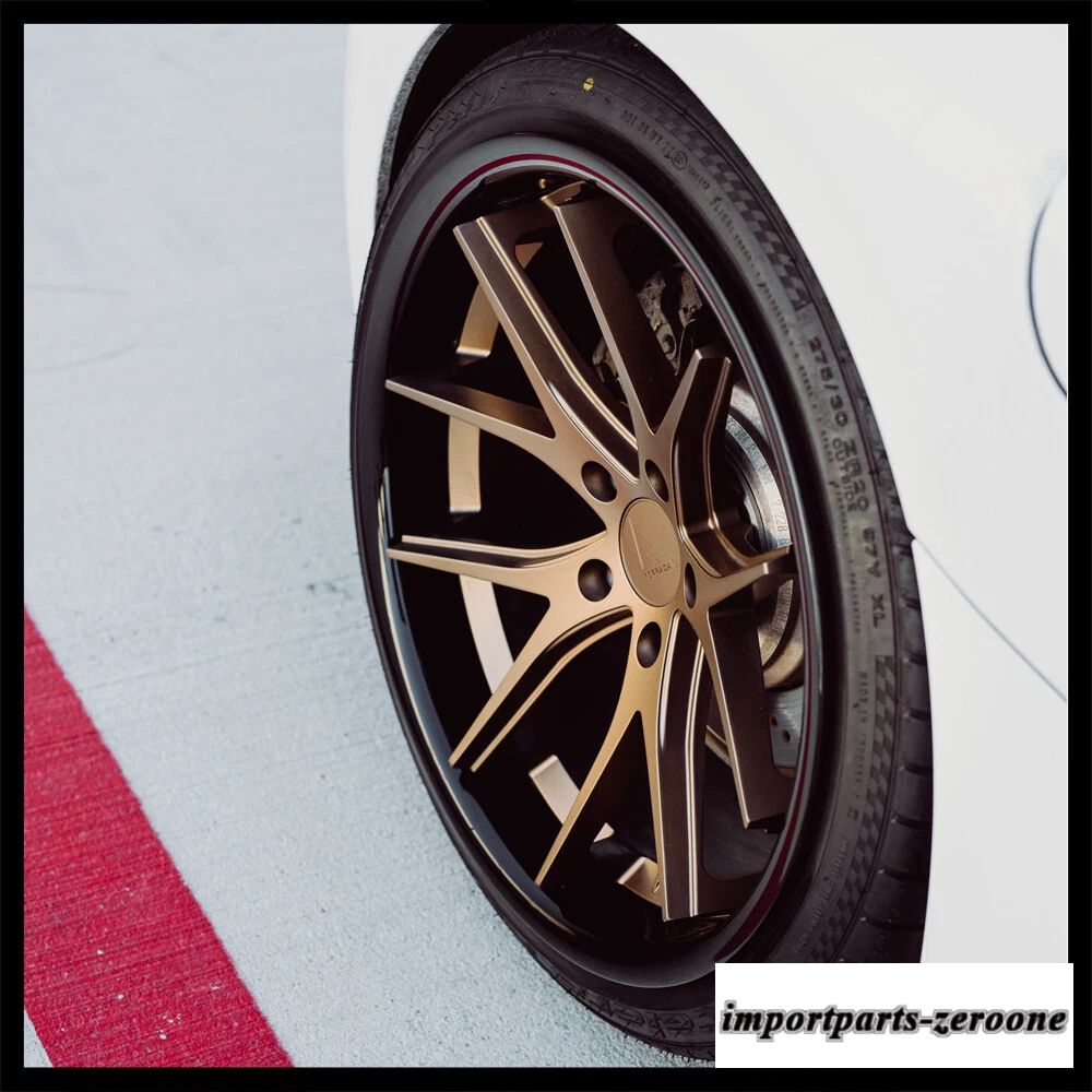 19インチフェラーダ FR2 ブロンズ コンケーブ ホイール リム ベンツ W219 Cls500 cls550 cls63 に適合　ホイール４本セット　-FRD-1103