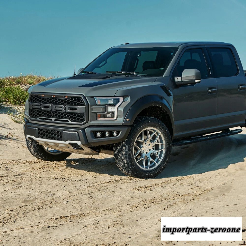 "22インチ" フェラーダ ft3 シルバー コンケーブ ホイール リム フォード F-150 に適合"　ホイール４本セット　-FRD-1120