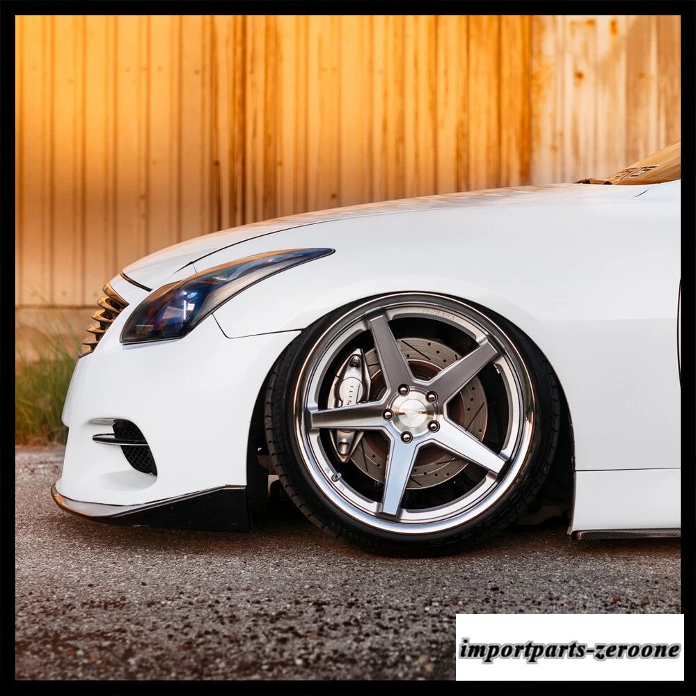 19インチフェラーダ FR3 シルバー コンケーブ ホイール リム Infiniti G37 セダン適合　ホイール４本セット　-FRD-1153