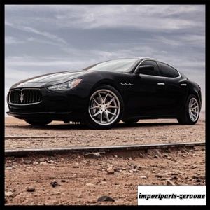 20インチフェラーダ FR2 シルバー コンケーブ ホイール リム Maserati Ghibli に適合　ホイール４本セット　-FRD-1159