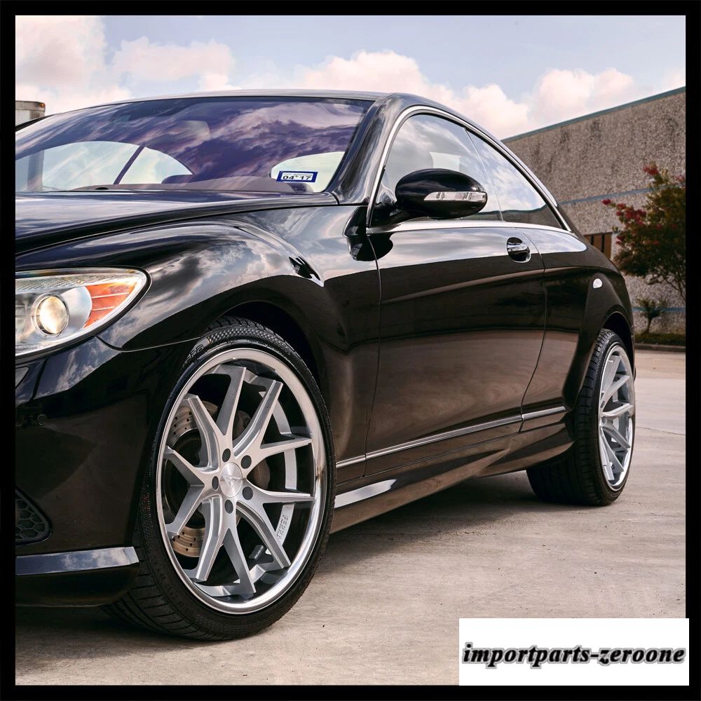 19インチフェラーダ FR2 シルバー コンケーブ ホイール リム ベンツ W219 CLS500 CLS550 CLS63 に適合　ホイール４本セット　-FRD-1204