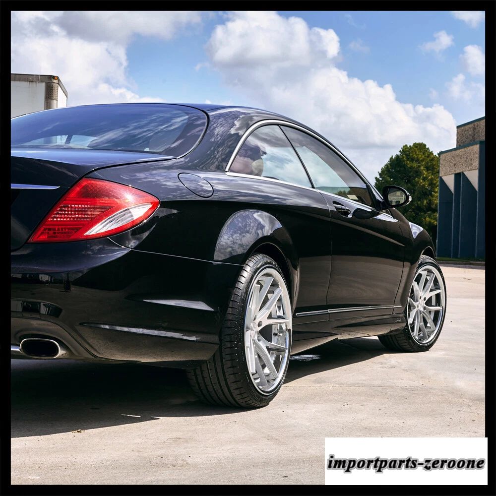 19インチフェラーダ FR2 シルバー コンケーブ ホイール リム ベンツ W219 CLS500 CLS550 CLS63 に適合　ホイール４本セット　-FRD-1204