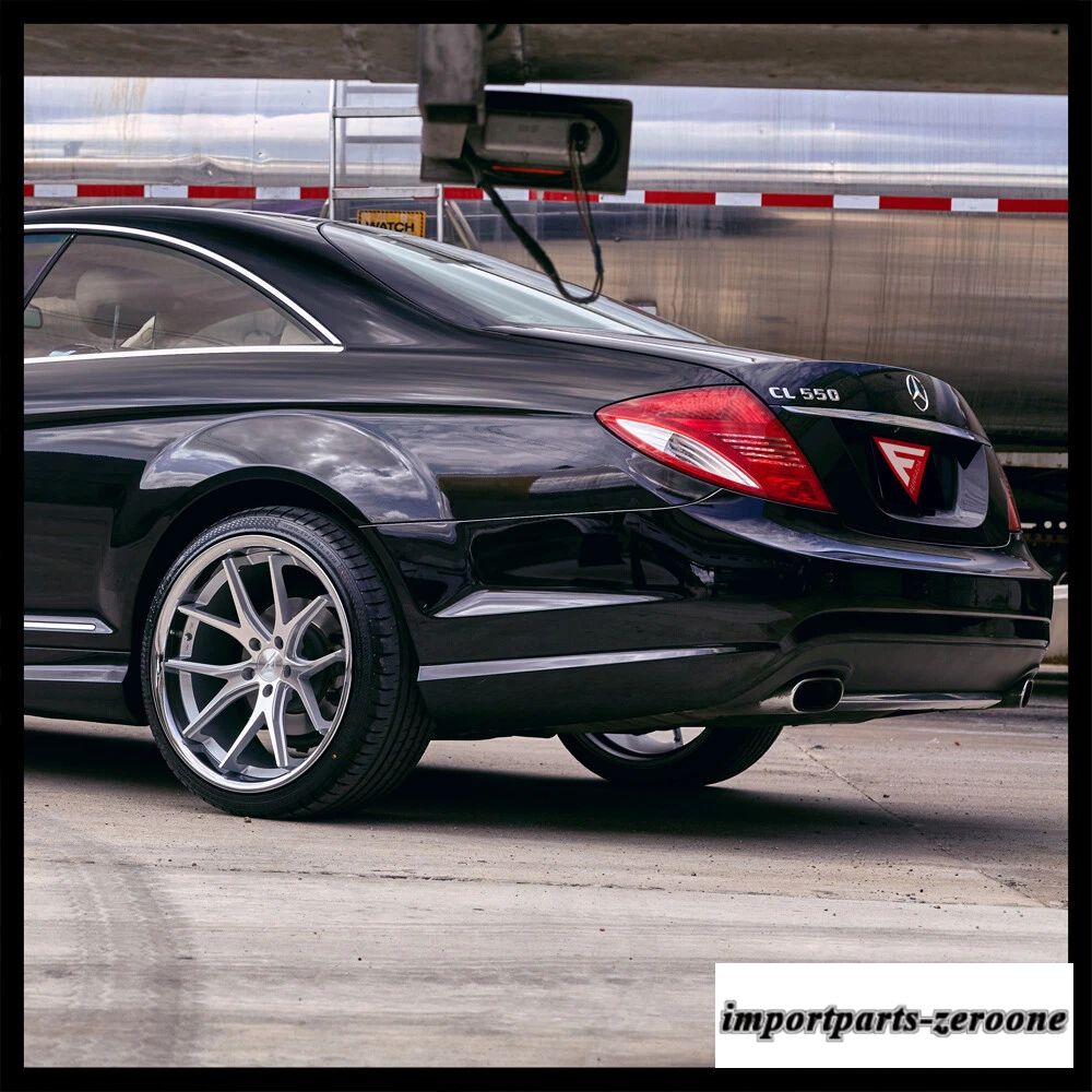 19インチフェラーダ FR2 シルバー コンケーブ ホイール リム ベンツ W219 CLS500 CLS550 CLS63 に適合　ホイール４本セット　-FRD-1204