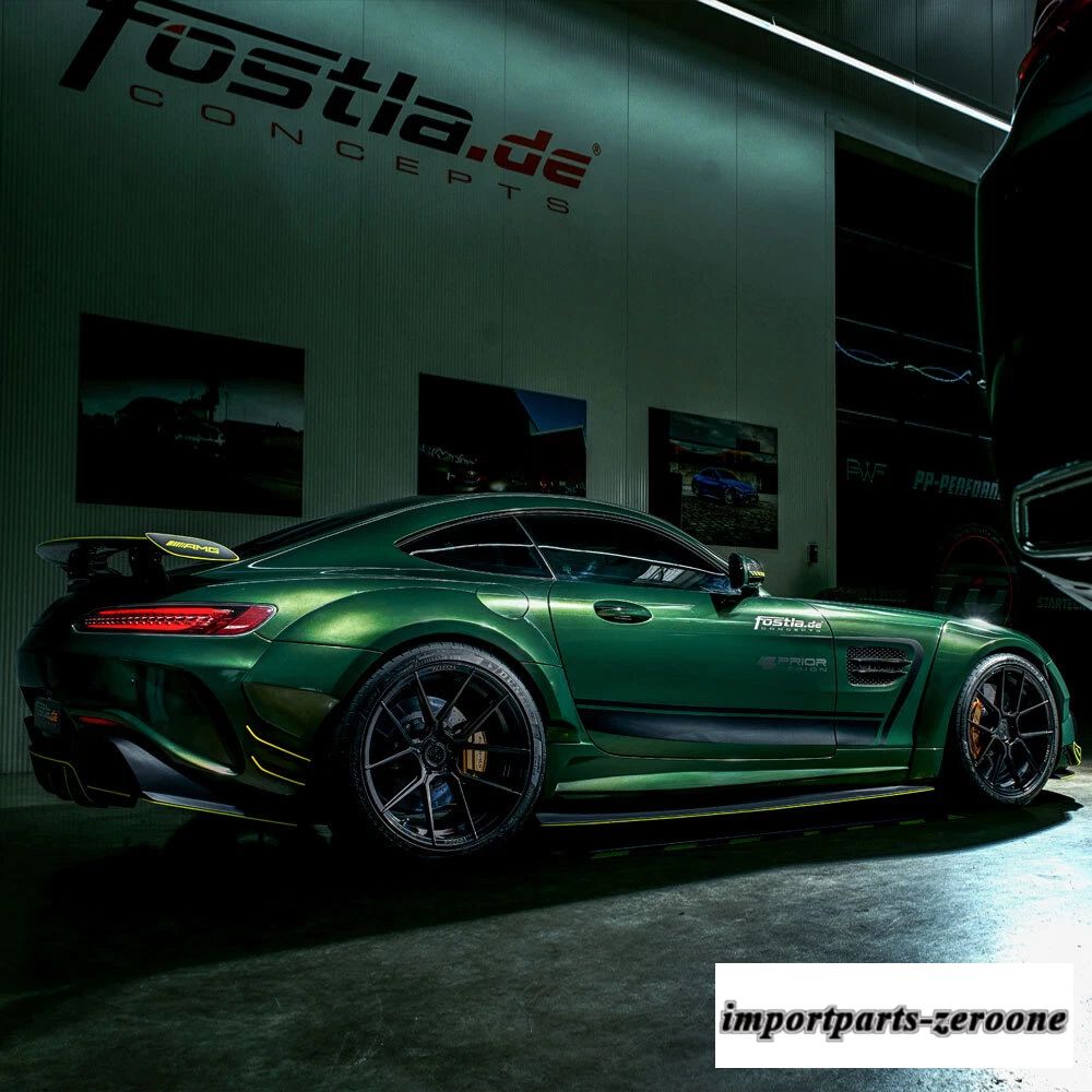 21インチフェラーダFR8ブラック21 x 9 21 x 10.5鍛造凹型ホイールリムテスラモデルSに適合　ホイール４本セット　-FRD-1215