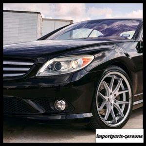 19インチフェラーダ FR2 シルバー コンケーブ ホイール リム メルセデス W215 CL500 CL55 CL65 に適合　ホイール４本セット　-FRD-1229