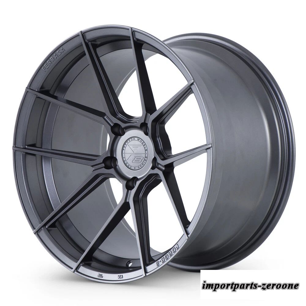 20インチフェラーダ F8-FR8 グラファイト鍛造コンケーブホイールリムMaserati Ghibliに適合　ホイール４本セット　-FRD-1241