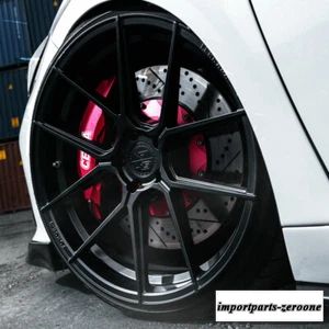 21インチフェラーダ FR8 ブラック 21x9 21x10.5 フォージドコンケーブホイールリム BMW M6適合　ホイール４本セット　-FRD-1251