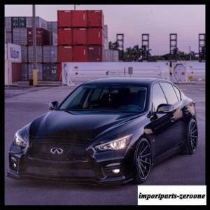 20インチフェラーダ FR4 ブラックコンケーブホイールリムインフィニティ M37 M56 に適合　ホイール４本セット　-FRD-1279