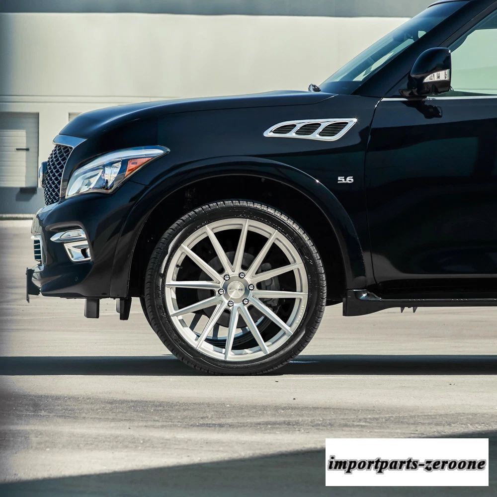 24 " Ferrada FT1 Argenté Concave Roues Jantes Pour Chevrolet Silverado - Set De　ホイール４本セット　-FRD-1345