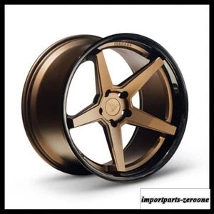 20インチフェラーダ FR3 ブロンズ コンケーブ ホイール リム Infiniti G37 G37S に適合　ホイール４本セット　-FRD-1367