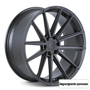 24"フェラーダ ft1 ブラックコンケーブホイールリムフォードf -150 に適合 - 4 個セット　ホイール４本セット　-FRD-1370