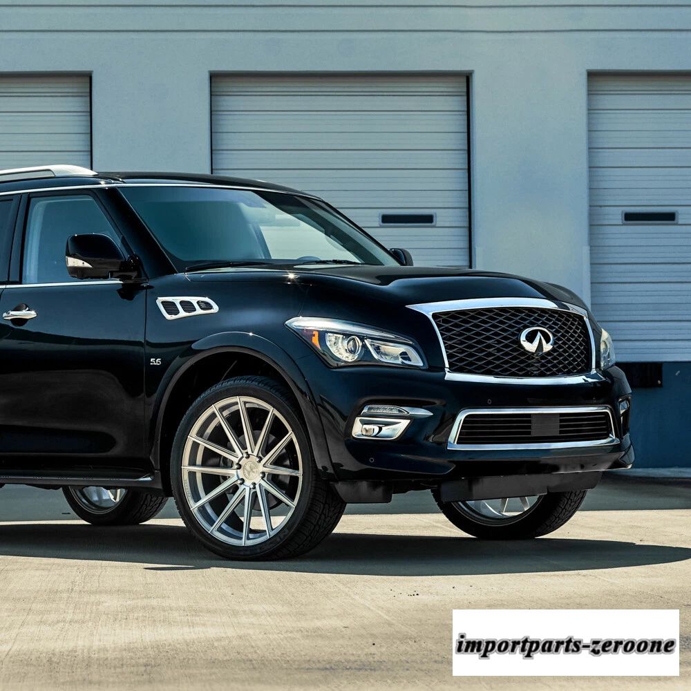 22インチフェラーダ ft1 シルバーコンケーブホイールリムキャディラックエスカレードにフィット-4 個セット　ホイール４本セット　-FRD-1373