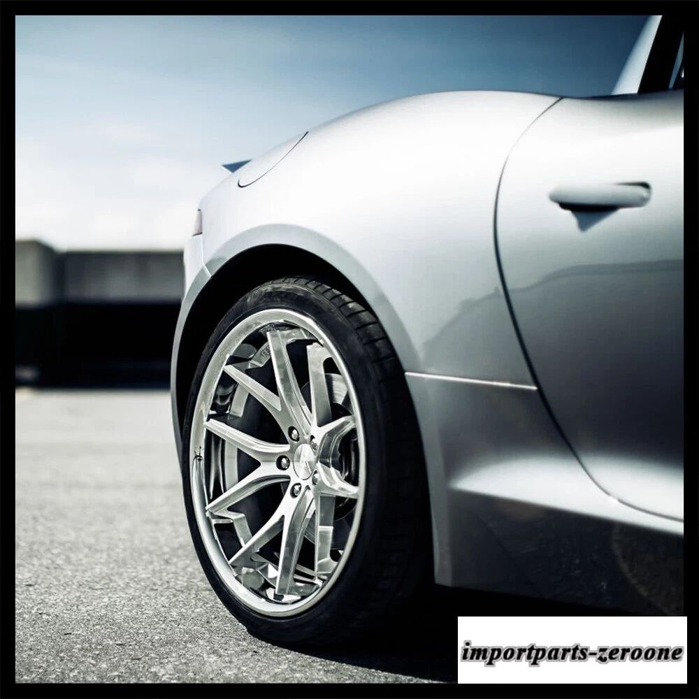 20インチフェラーダ FR2 シルバー コンケーブ ホイール リム ジャガー XF に適合　ホイール４本セット　-FRD-1374