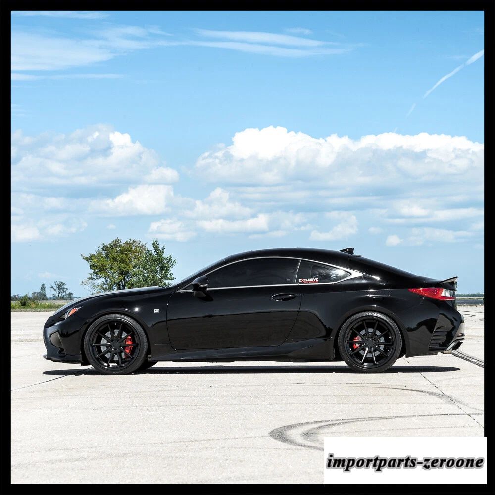 20インチフェラーダ FR4 ブラックコンケーブホイールリムトヨタカムリ適合　ホイール４本セット　-FRD-1378