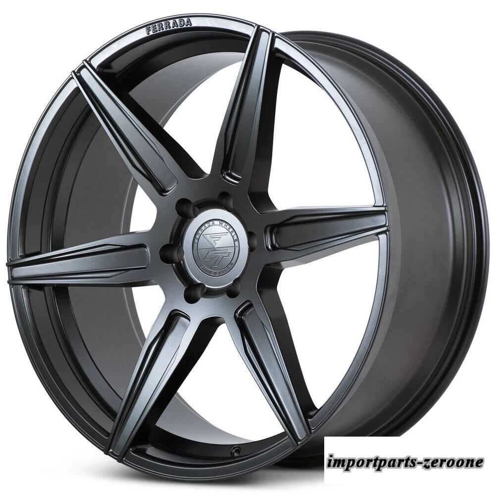 "22インチ" フェラーダ FT2 ブラック コンケーブ ホイール リム シボレー サバーバンにフィット　ホイール４本セット　-FRD-1379