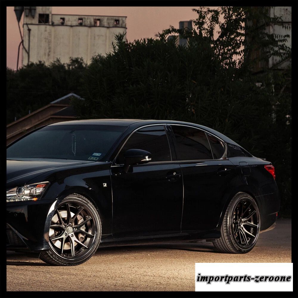 19インチフェラーダ FR2 ブラックコンケーブホイールリムベンツ W219 Cls500 cls550 cls63 に適合　ホイール４本セット　-FRD-1409