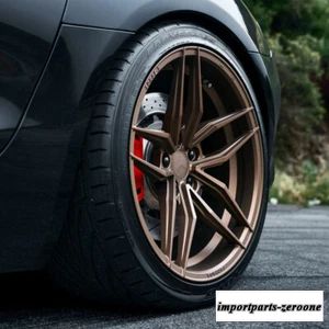 20インチフェラーダ F8-FR5 ブロンズ コンケーブ ホイール リム ベンツ W212 E350 E550 E63 に適合　ホイール４本セット　-FRD-1449