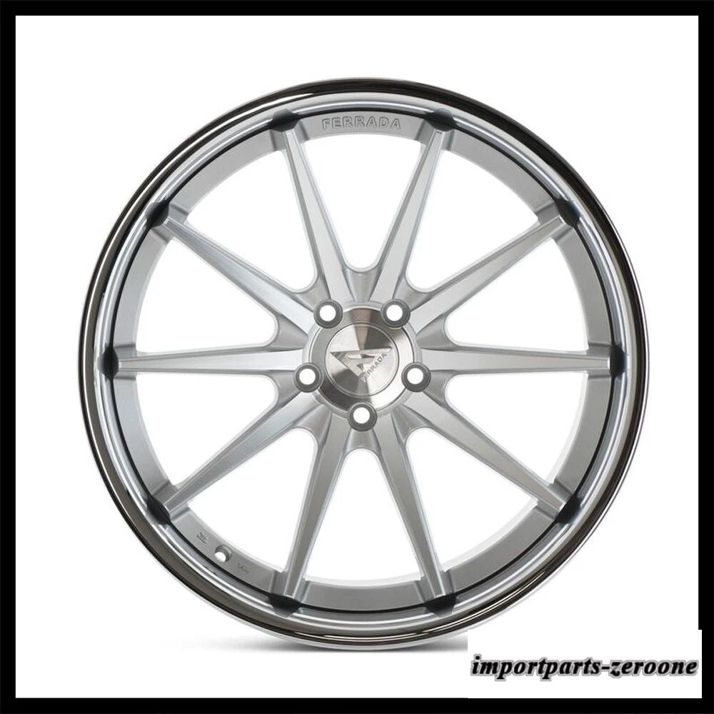 20インチフェラーダ FR4 シルバー コンケーブ ホイール リム メルセデス W220 S430 S500 に適合　ホイール４本セット　-FRD-1451