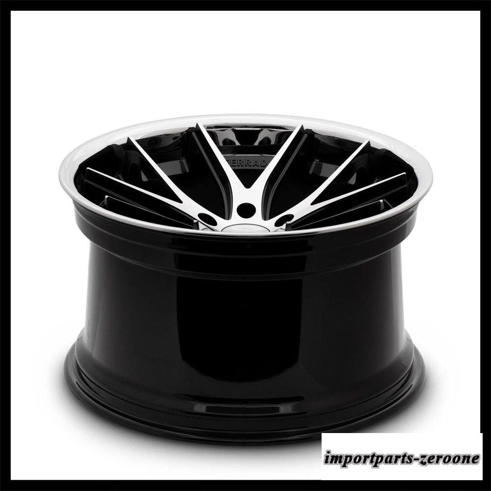 22インチフェラーダ FR2 機械コンケーブホイールリム BMW F15 x5 x5mに適合　ホイール４本セット　-FRD-1453