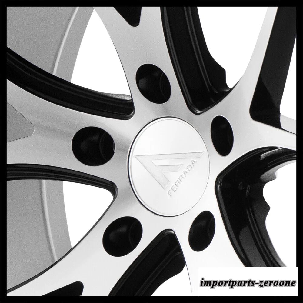 22インチフェラーダ FR2 機械コンケーブホイールリム BMW F15 x5 x5mに適合　ホイール４本セット　-FRD-1453