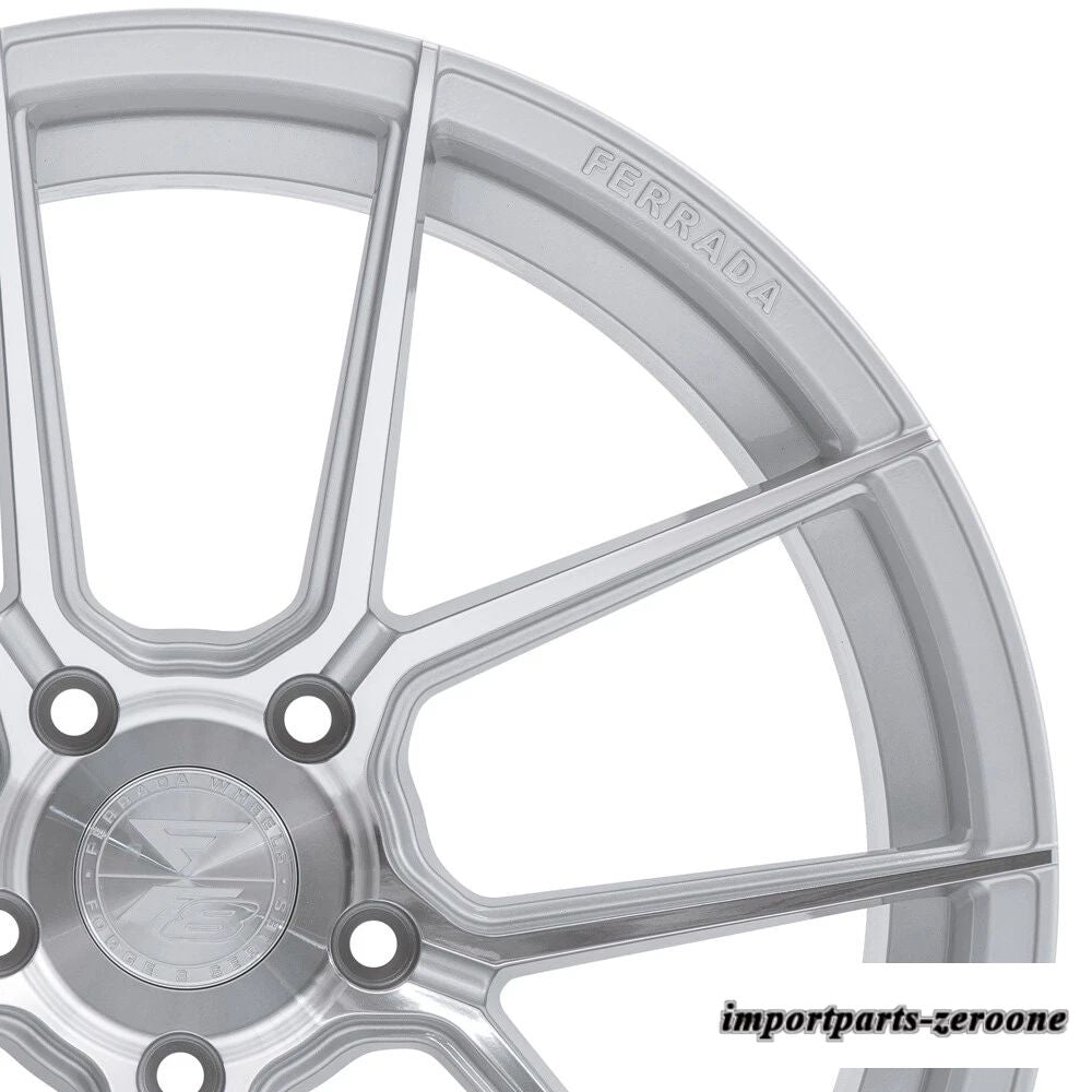 20インチフェラーダ F8-FR8 シルバー フォージド コンケーブ ホイール リム BMW G11 740 750 760 に適合　ホイール４本セット　-FRD-1457